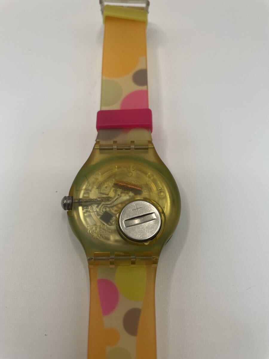 【美品】SWATCH スウォッチ 腕時計 クォーツ スキューバ 当時物_画像7