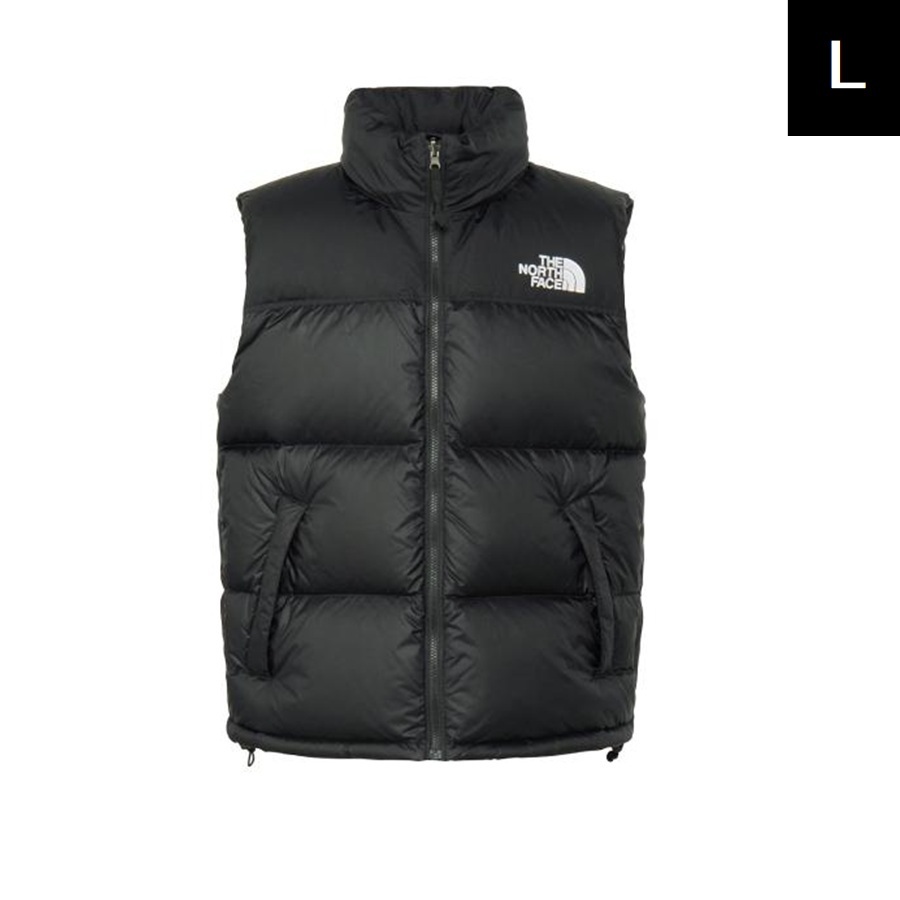 2025秋冬 THE NORTH FACE Nuptse Vest ND92557 L ヌプシベスト ブラック 未使用 ダウンベスト_画像2