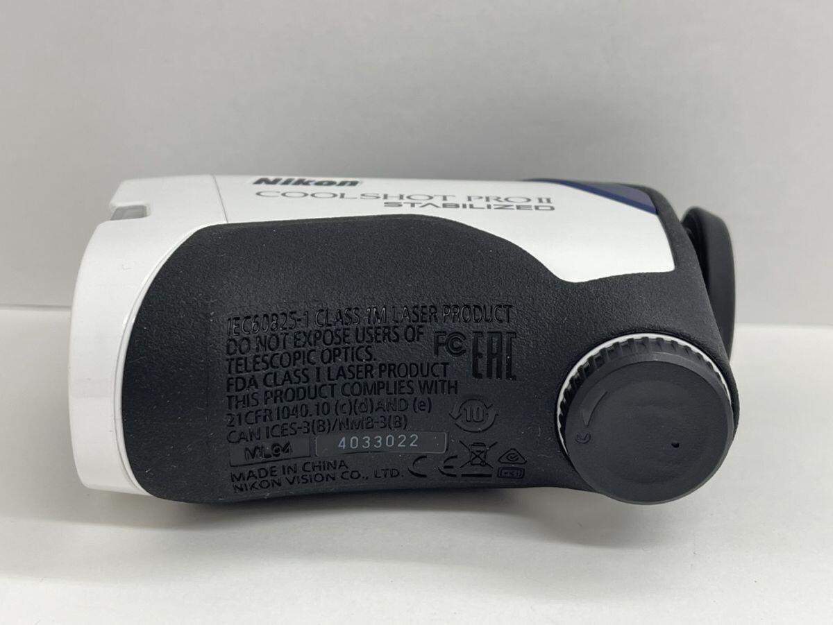 J587-I57-5162 ◎ Nikon ニコン COOLSHOT クールショット PRO Ⅱ STABILIZED 6×21 ゴルフ用 レーザー距離計 IM_画像4