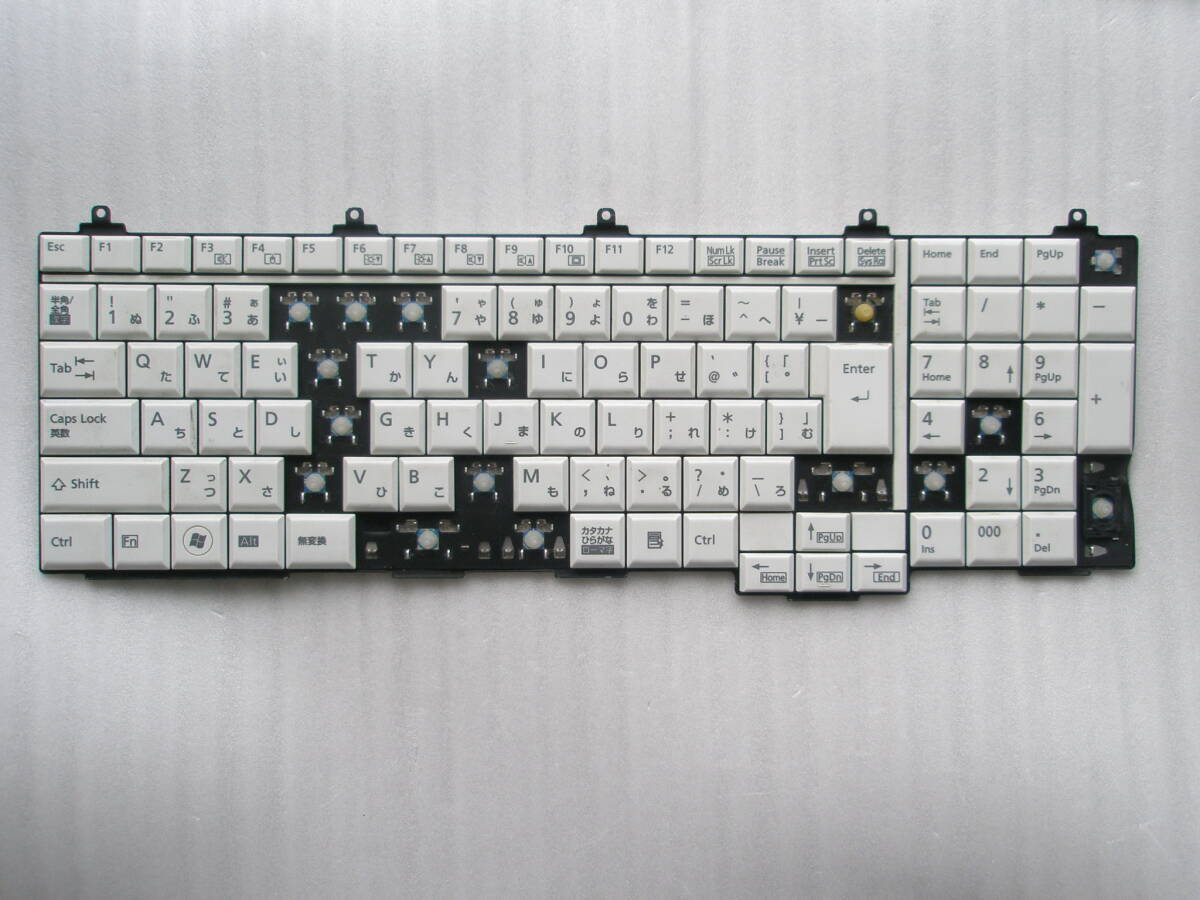 キートップ パンタグラフ バラ売り ご希望選択 富士通 10キー付きキーボード A552/E A552/F A561/C A561/CX A561/D A572/E A572/F No3_画像2