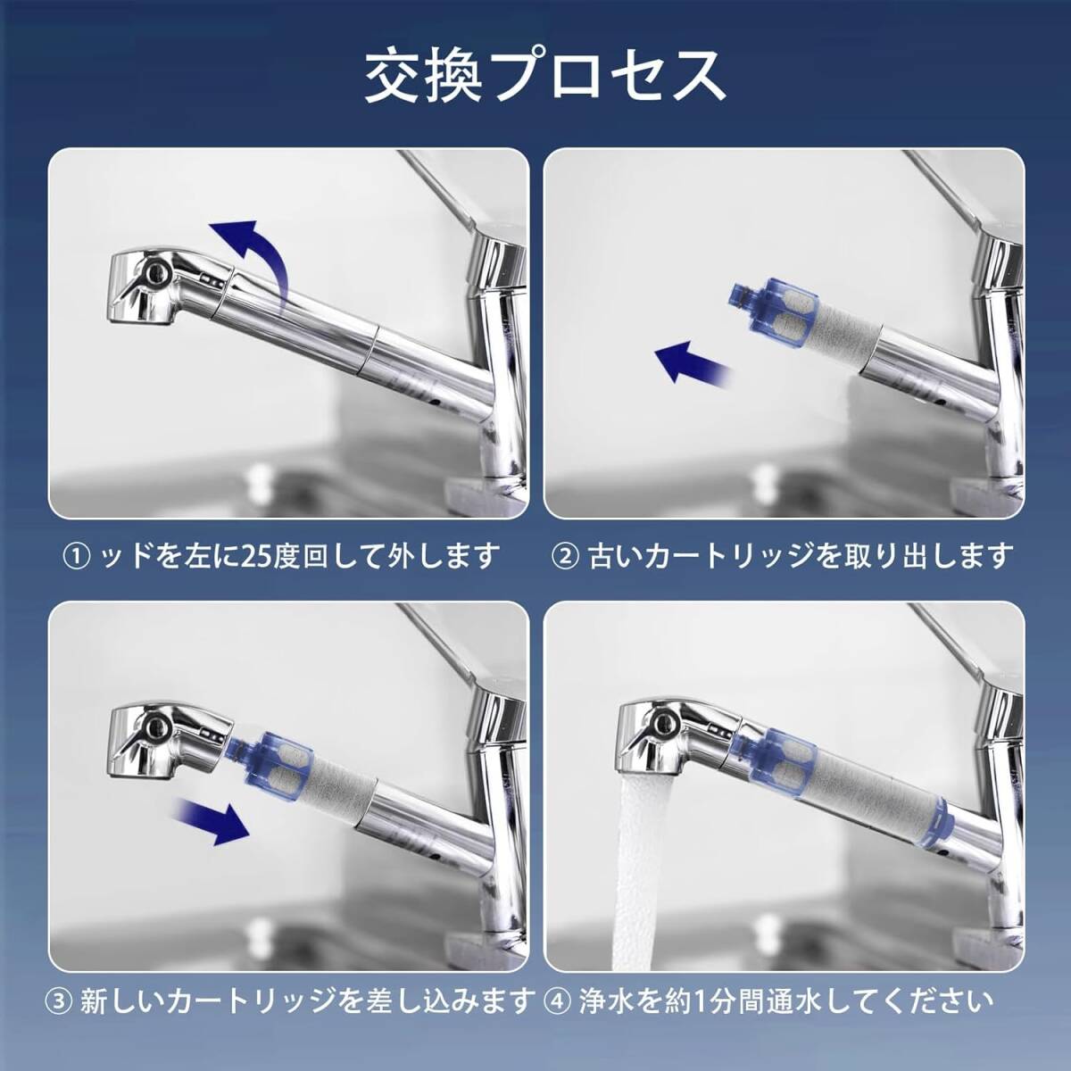 [YUN YUE]JF-k22-C для замены водяной фильтр картридж вода. глубокий ..15+3 вещество удаление (3 штук ) Imp lube do VERSION 1107