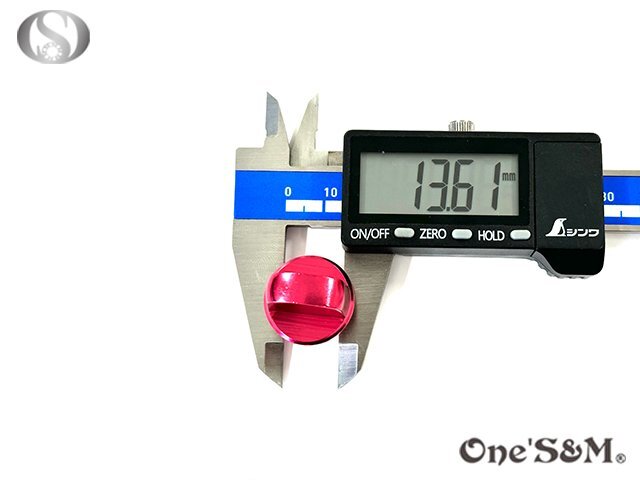 I7-1RD ミッションオイルキャップ 赤 ジョグ/Z ジョグ90 3KJ 3YJ 3YK スーパージョグ/ZR リモコンジョグ/ZR SA16J ジョグアプリオ4JP 4LV用_画像2