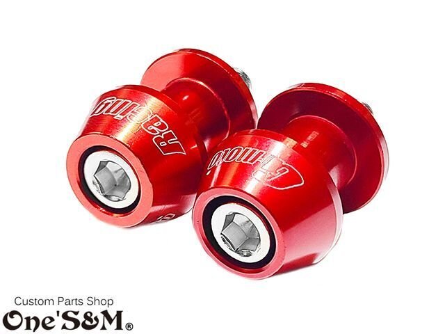 Z25-2RD CNC アルミ製 アルマイト M8 荷掛けフックボルト リアサスマウントボルト 赤色 GSX400インパルス GK79A GSX1400 イナズマ400 汎用_画像3