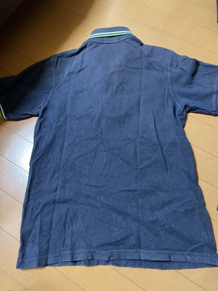  Fred Perry рубашка-поло 2 листов черный темно-синий 96-38