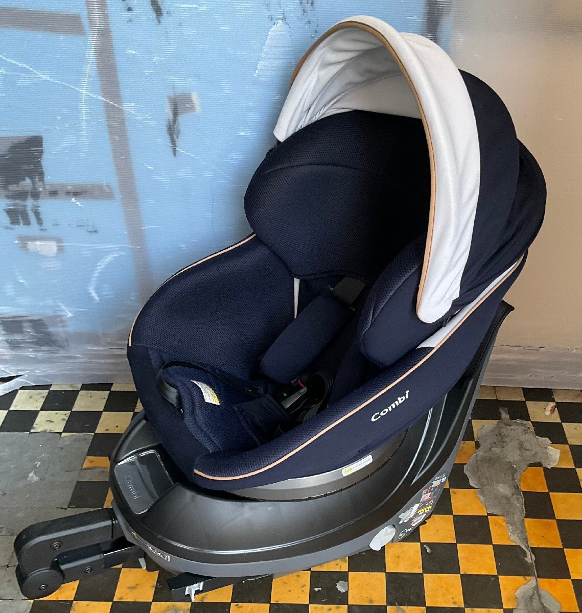【RKGMC】特価!コンビ/Combi/チャイルドシート/クルムーヴ スマート ISOFIX/CG-UIG/中古品_画像2