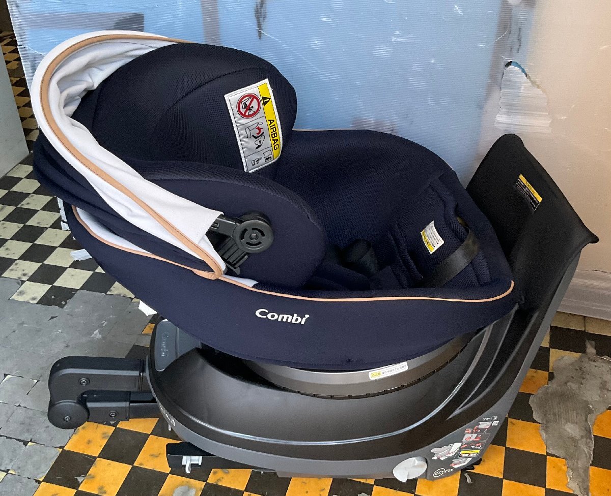 【RKGMC】特価!コンビ/Combi/チャイルドシート/クルムーヴ スマート ISOFIX/CG-UIG/中古品_画像3