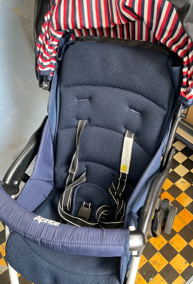 【RKGMC】特価！Apica/アップリカ/B型ベビーカー/マジカルエアープラス/中古品/引取歓迎_画像7