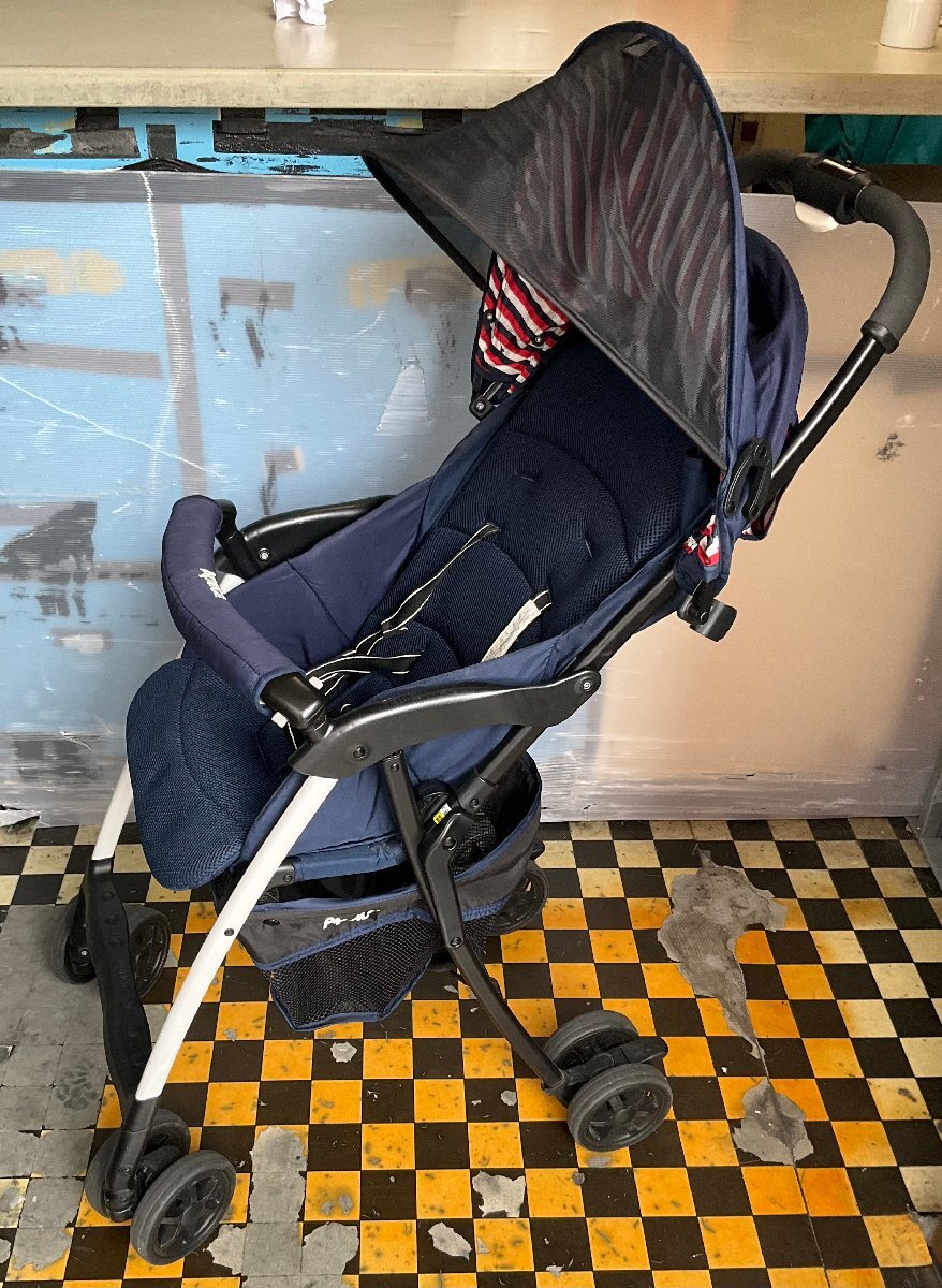 【RKGMC】特価！Apica/アップリカ/B型ベビーカー/マジカルエアープラス/中古品/引取歓迎_画像1