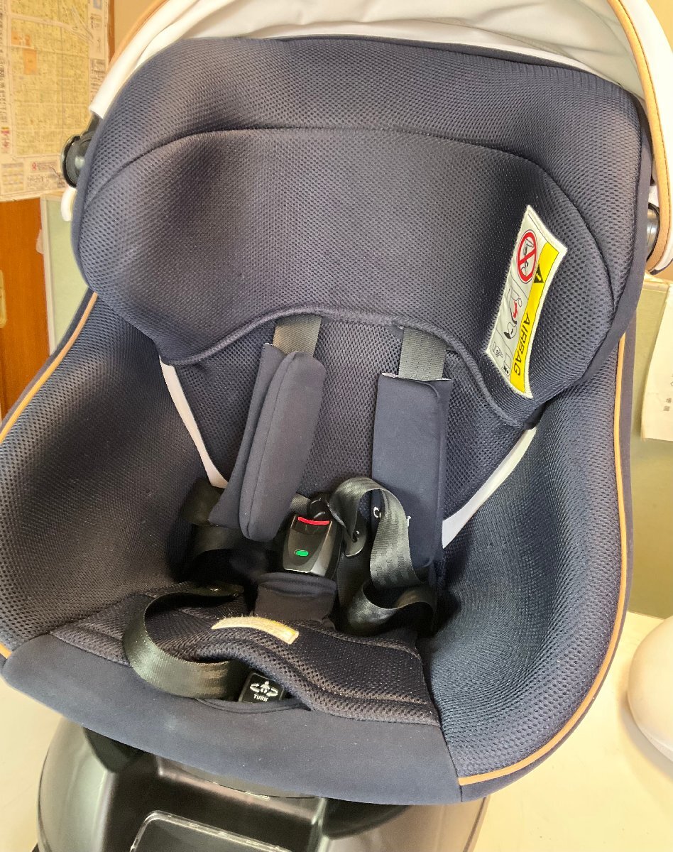【RKGMC】特価!コンビ/Combi/チャイルドシート/クルムーヴ スマート ISOFIX/CG-UIG/中古品_画像4