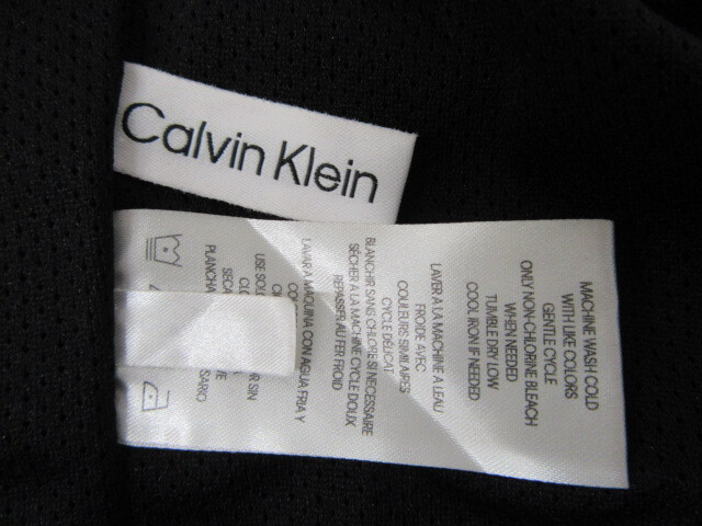 11544RMZ6◇Calvin Klein カルバンクライン MA-1風 ジャケット M ブラック◇中古_画像7