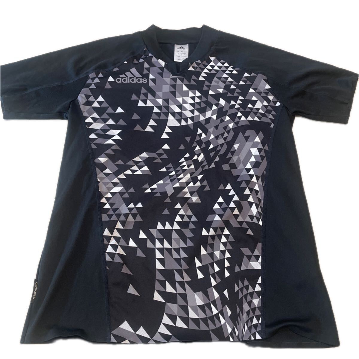 adidas アディダス 半袖ランニングシャツ サイズL_画像1