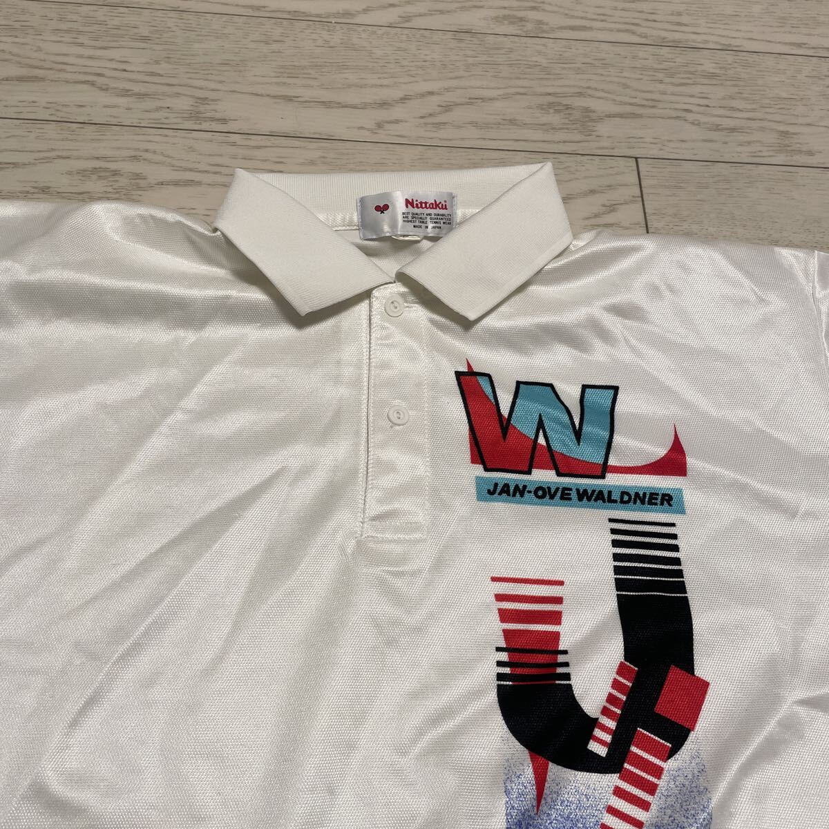 Nittaku ニッタク 卓球 半袖ポロシャツ サイズLL_画像3