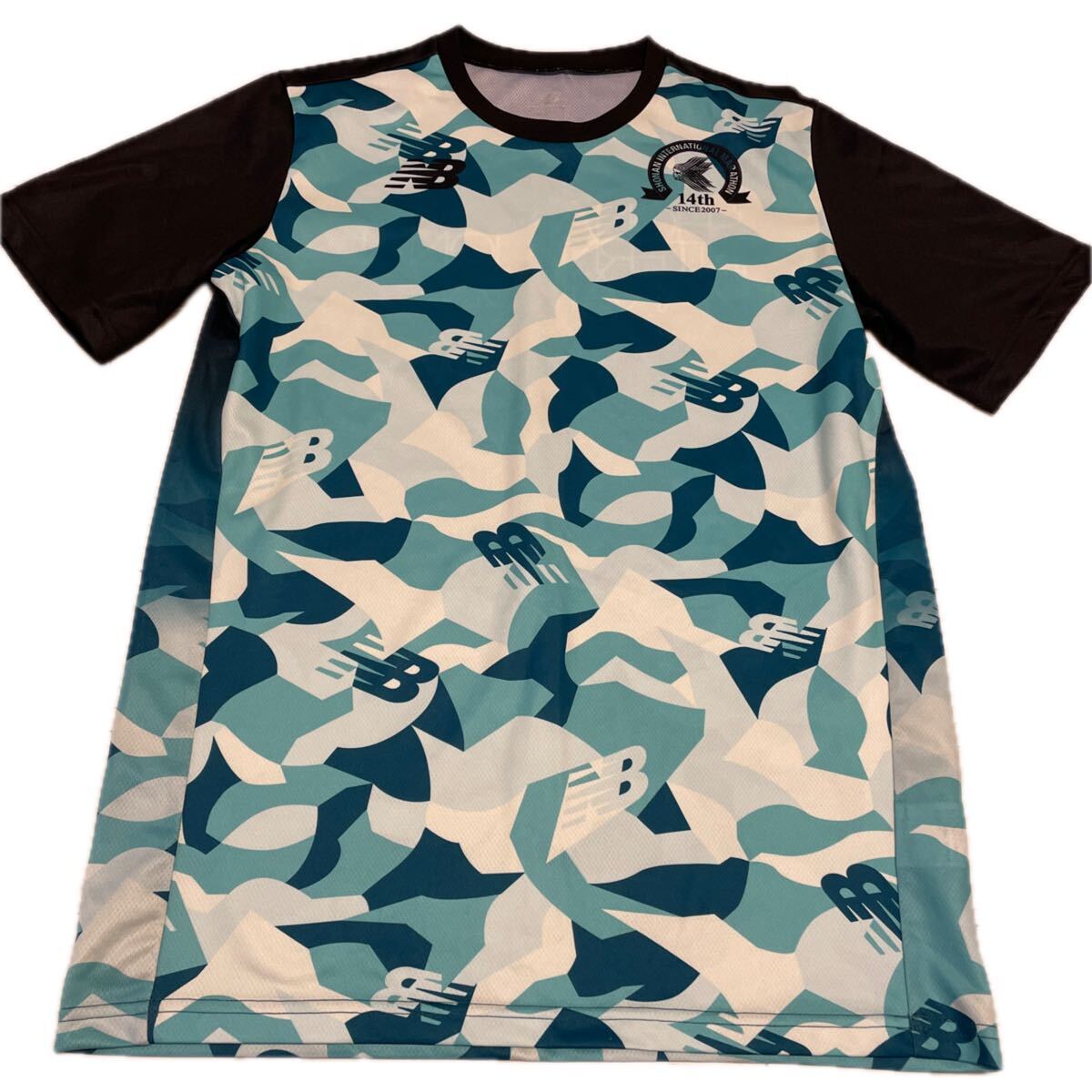 湘南国際マラソン14th ニューバランス 半袖Tシャツ サイズL_画像1