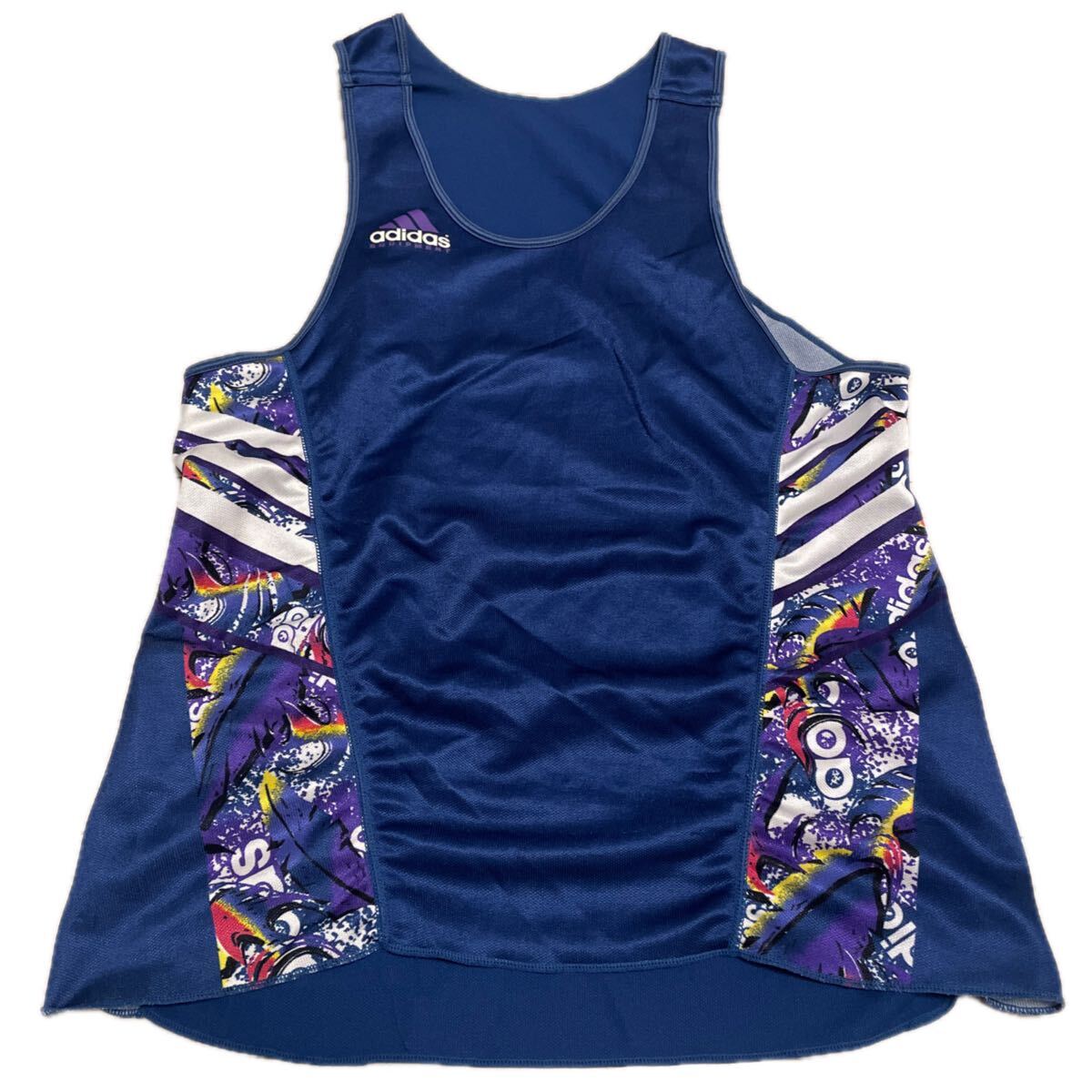 adidas アディダス ランニングシャツ サイズL_画像1