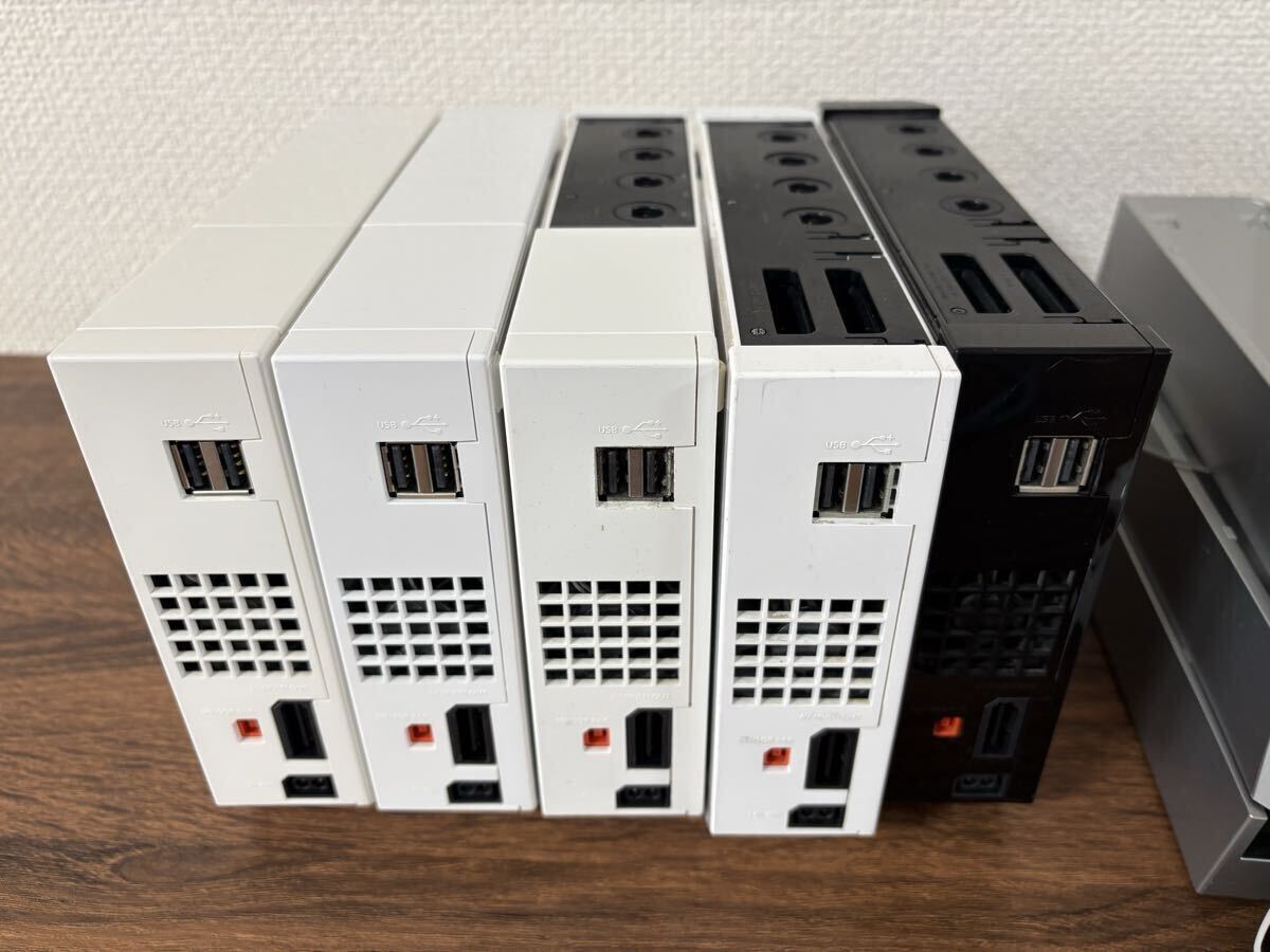 ★大特価★ ニンテンドー Nintendo 任天堂 Wii RVL-001 ホワイトブラック ヌンチャク Wiiリモコン#903_画像3