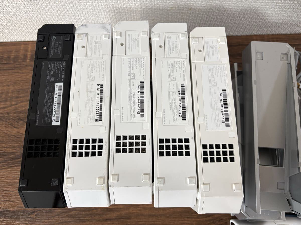 ★大特価★ ニンテンドー Nintendo 任天堂 Wii RVL-001 ホワイトブラック ヌンチャク Wiiリモコン#903_画像4