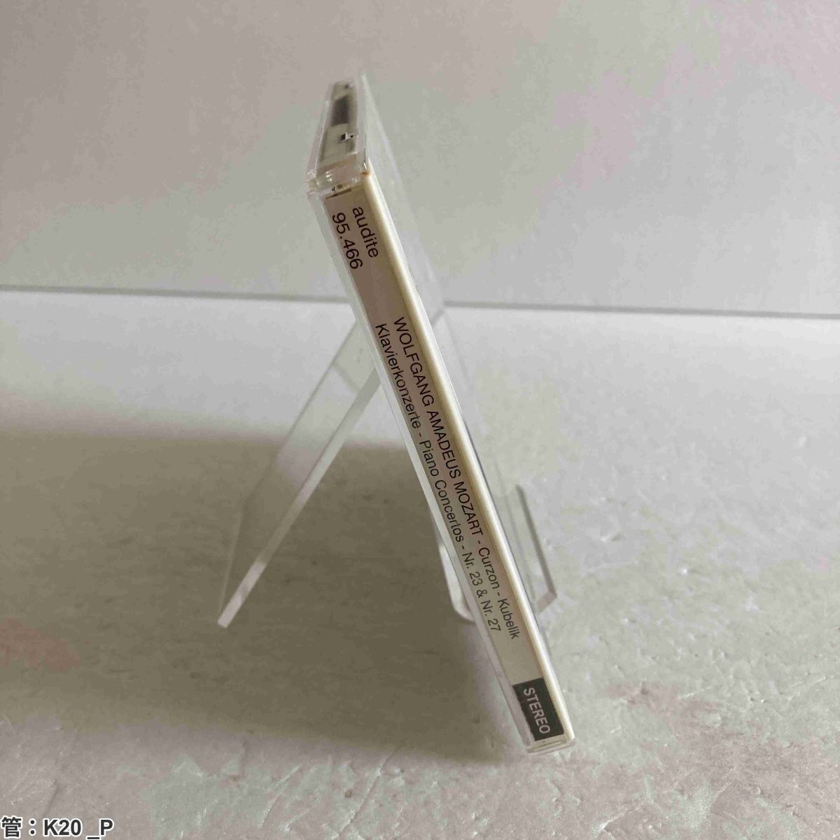 CD / Mozart / ピアノ協奏曲第23番&第27番 / ラファエル・クーベリック / audite 95.466 管：K20 _P_画像3