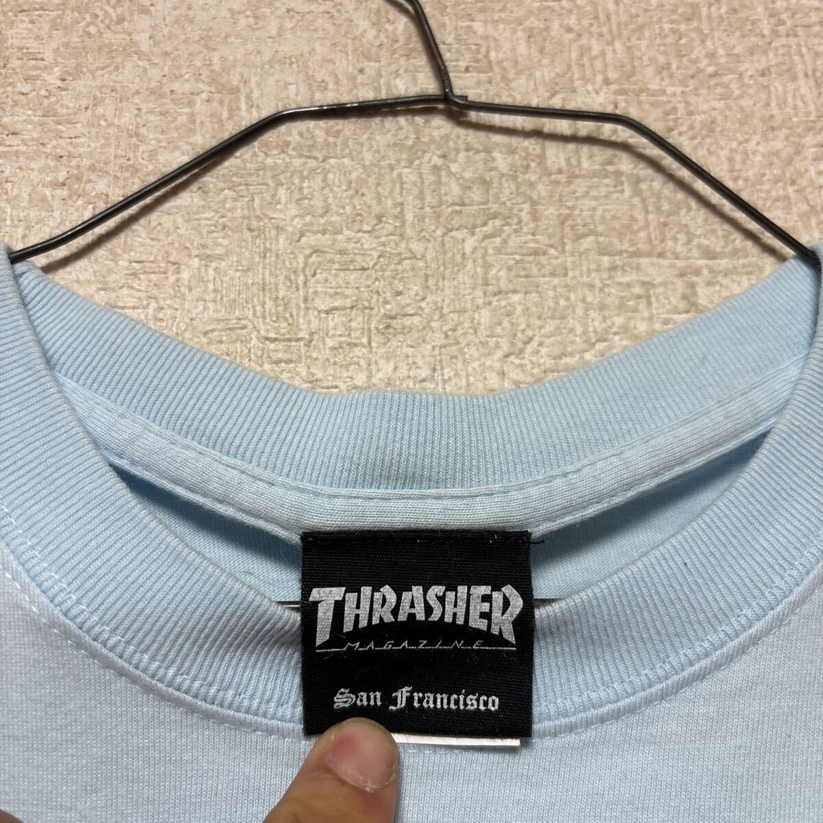 Thrasher スラッシャー　Magazine x Mark Gonzales Tshirt スケボー Tシャツ　メンズMサイズ_画像3