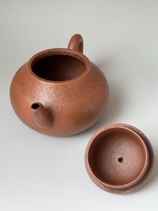 『東京株式会社』 旧家蔵出 中国紫砂壺 [允公] 茶道具 時代物 容量：200cc ZA796_画像8