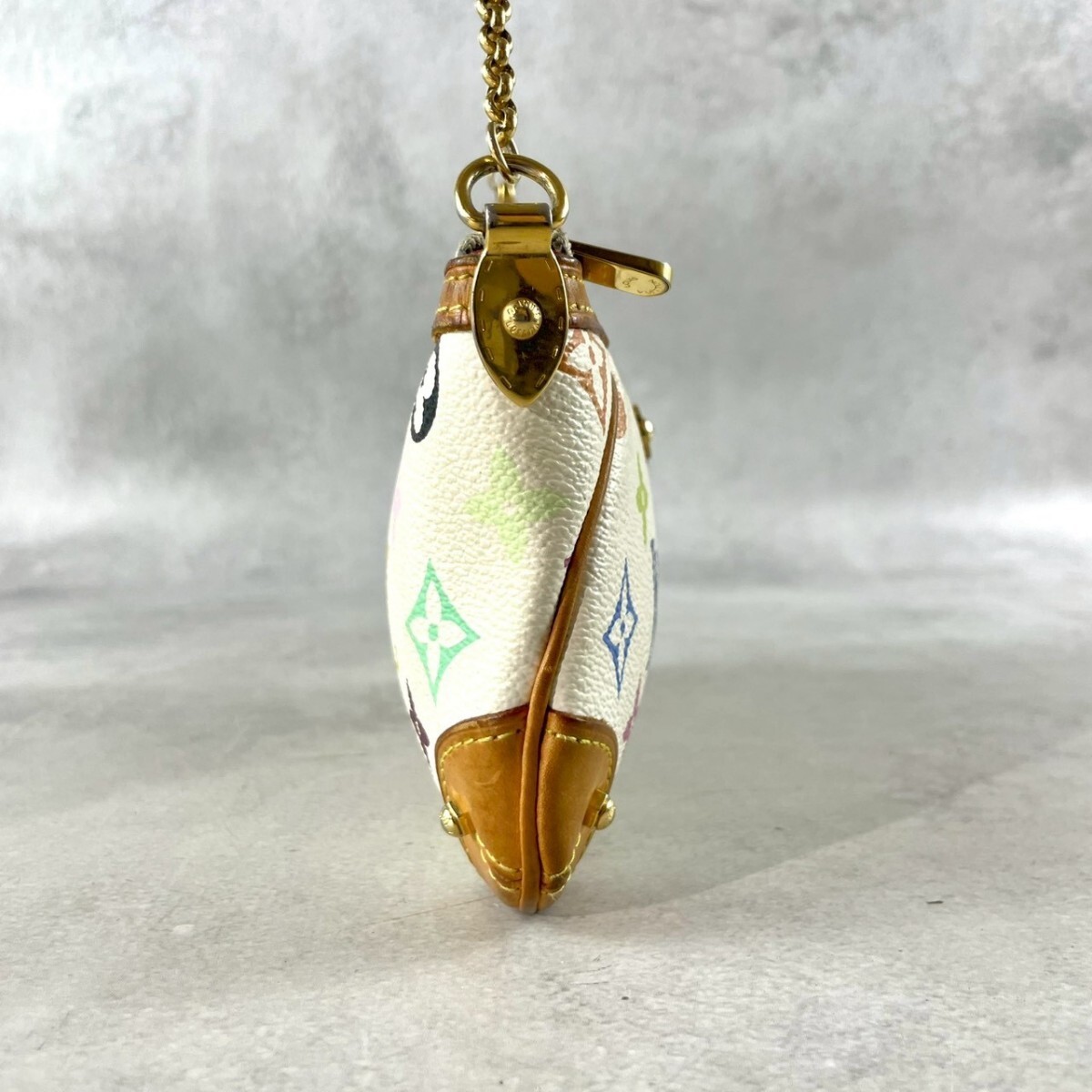  хорошая вещь *LOUIS VUITTON Mira MM аксессуары сумка цепь плечо аксессуары sowa-ru кожа многоцветный монограмма M60096 Louis Vuitton 