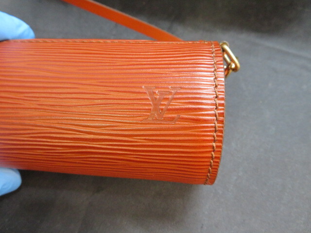  Louis Vuitton LOUIS VUITTON ручная сумочка epi sfro epi кожа Brown 