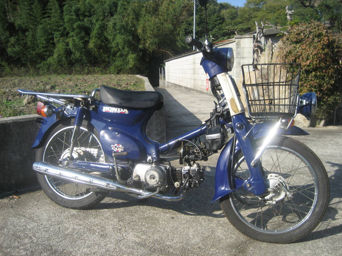 プレスカブ　ホンダ　書類有の出品です。キック。チェンジOK ！アクセル固着無！　まだまだこれからも活躍できる（CB。CL。CS）_画像1