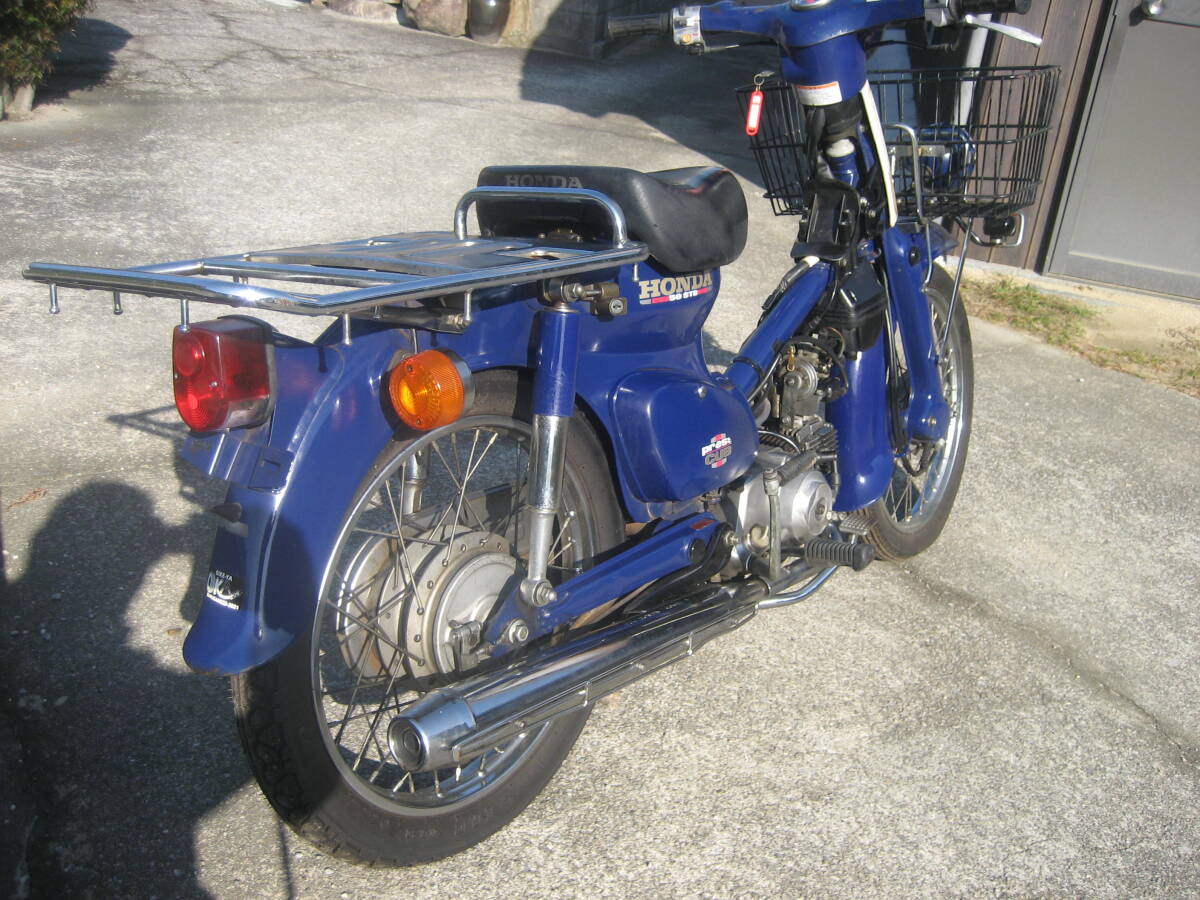 プレスカブ　ホンダ　書類有の出品です。キック。チェンジOK ！アクセル固着無！　まだまだこれからも活躍できる（CB。CL。CS）_画像5