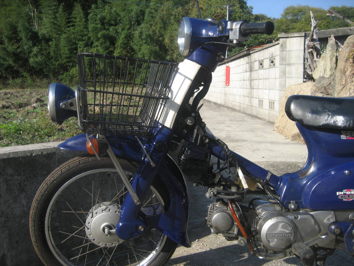 プレスカブ　ホンダ　書類有の出品です。キック。チェンジOK ！アクセル固着無！　まだまだこれからも活躍できる（CB。CL。CS）_画像7