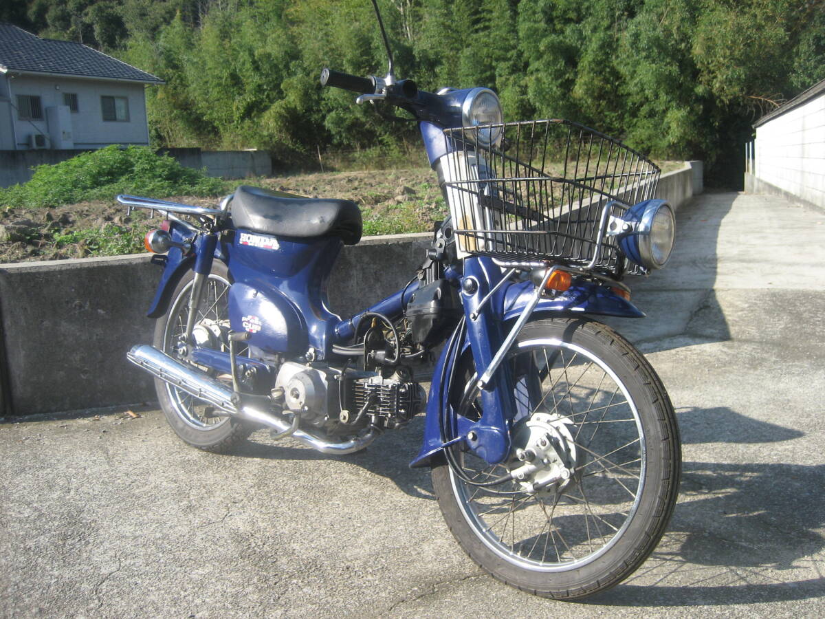 プレスカブ　ホンダ　書類有の出品です。キック。チェンジOK ！アクセル固着無！　まだまだこれからも活躍できる（CB。CL。CS）_画像8
