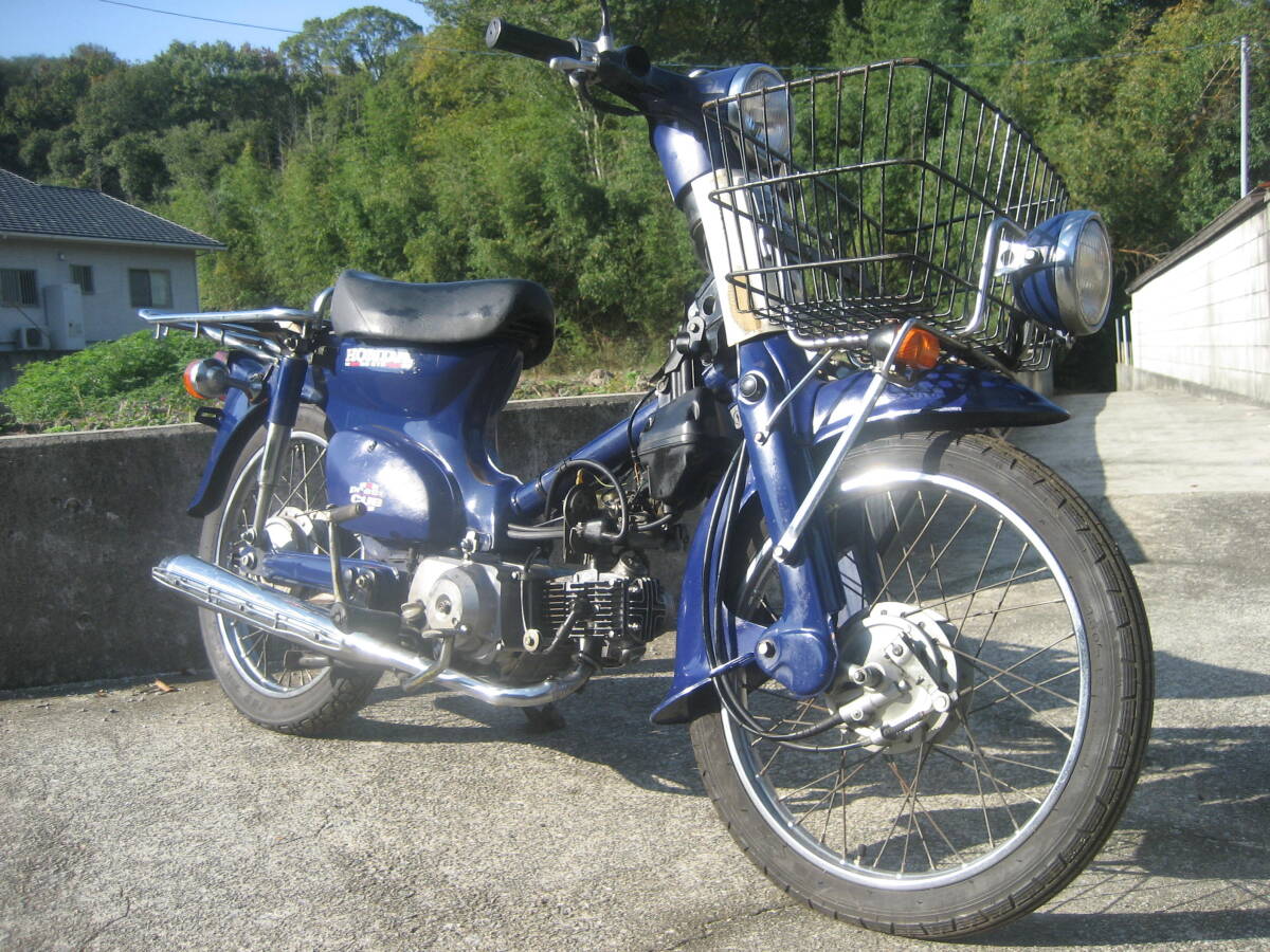 プレスカブ　ホンダ　書類有の出品です。キック。チェンジOK ！アクセル固着無！　まだまだこれからも活躍できる（CB。CL。CS）_画像9