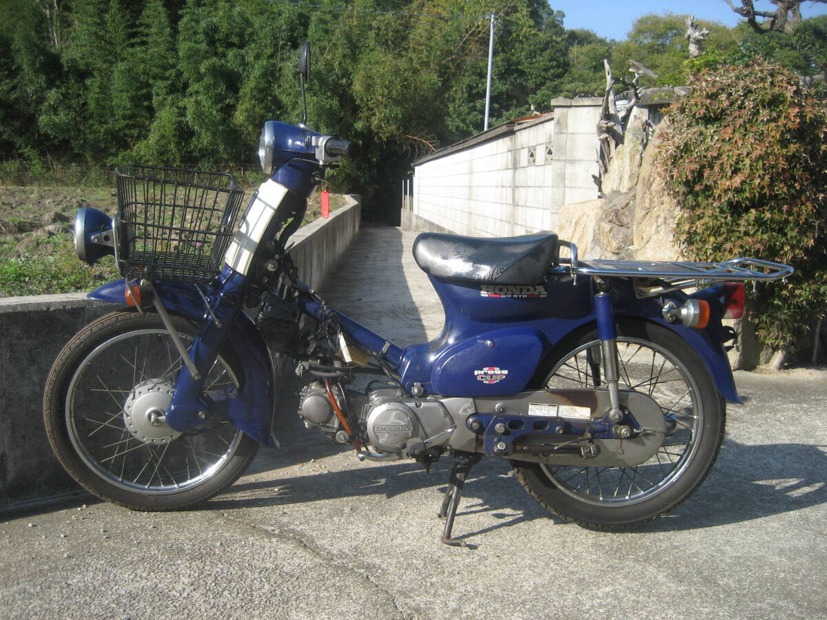 プレスカブ　ホンダ　書類有の出品です。キック。チェンジOK ！アクセル固着無！　まだまだこれからも活躍できる（CB。CL。CS）_画像10
