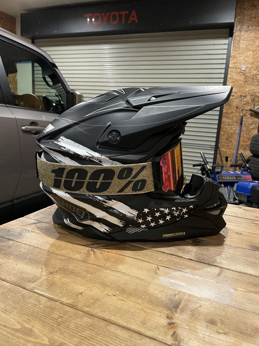 SHOEI VFX-WR защитные очки имеется 100%aru mega гипер- M размер 