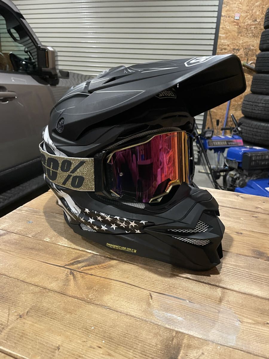 SHOEI VFX-WR защитные очки имеется 100%aru mega гипер- M размер 