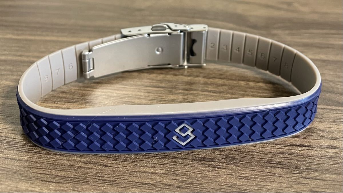 colantotte コラントッテ 磁気ブレスレット ループ QUON アビサンブルー サイズ調整可能_画像6