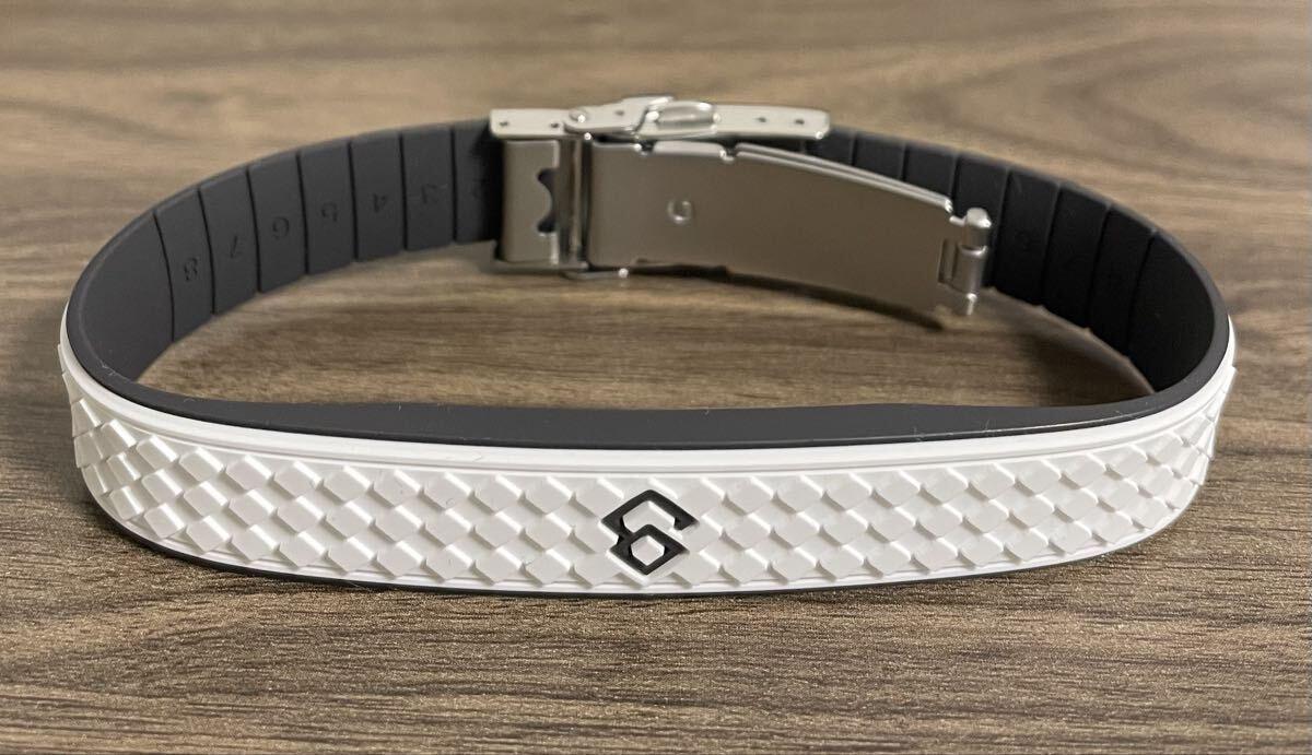 colantotte コラントッテ 磁気ブレスレット ループ QUON バーチホワイト サイズ調整可能_画像7