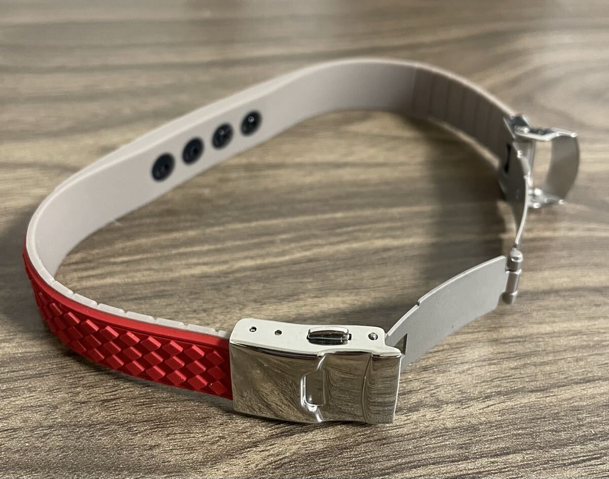 colantotte コラントッテ 磁気ブレスレット ループ QUON ガーネットレッド サイズ調整可能_画像4