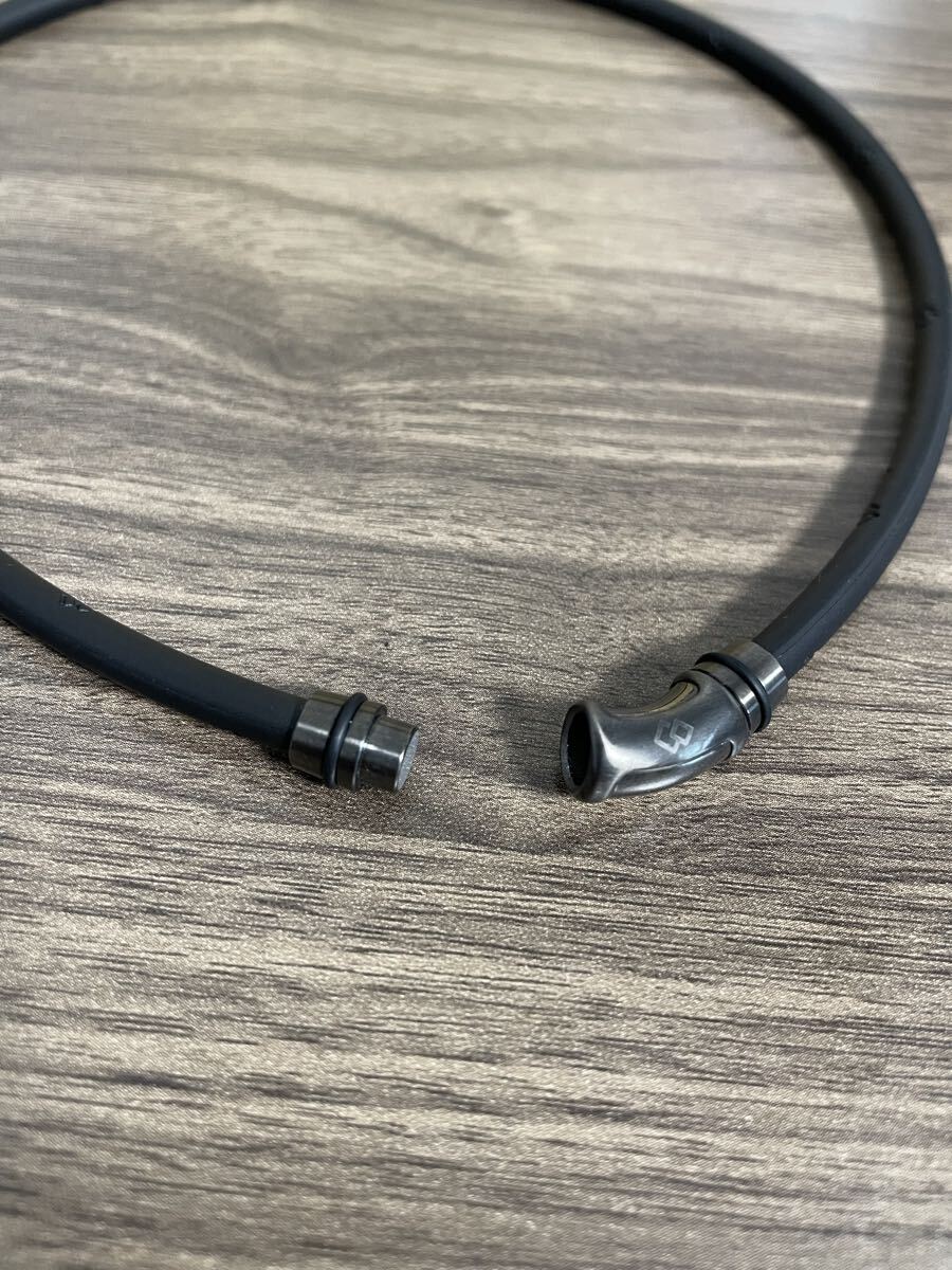 Colantotte コラントッテ 磁気ネックレス クレストRex プレミアムブラック M47センチ_画像4