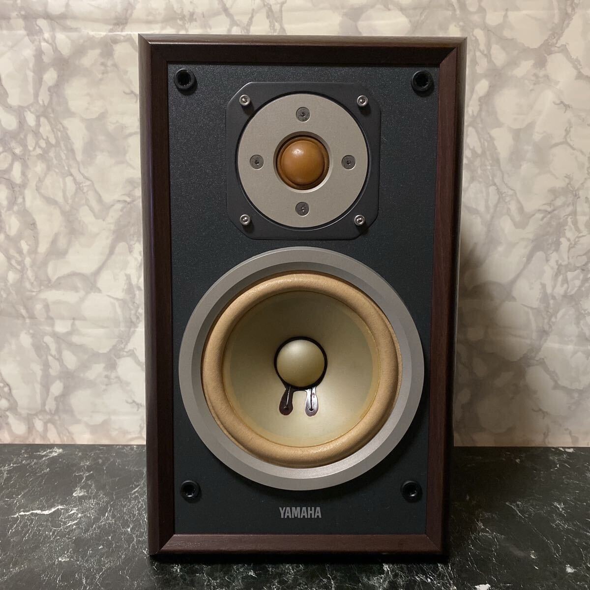 【スピーカー商店！】 YAMAHA ヤマハ NS-5 ウーハー用 オリジナル クロスエッジ ベージュ 2枚1組！_画像3