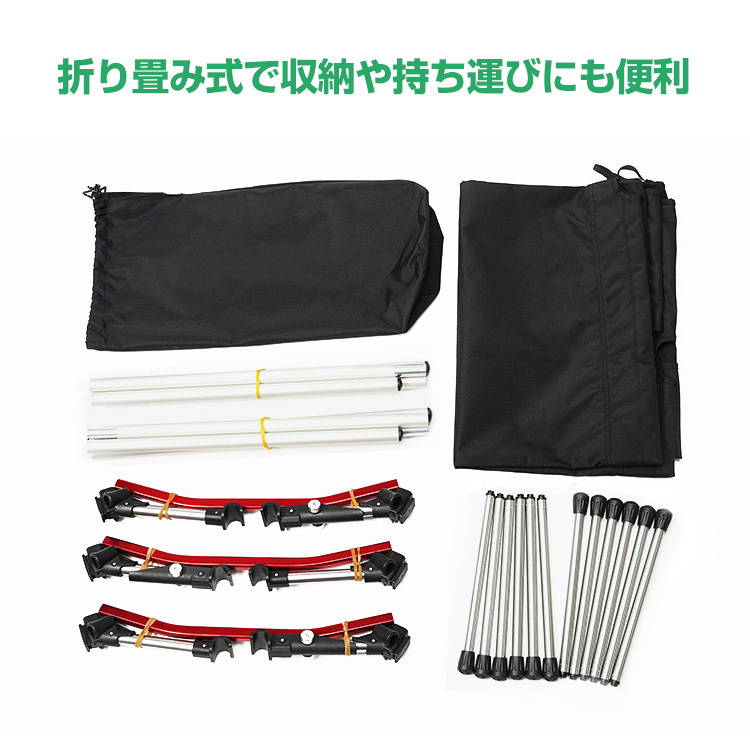 アウトドアコット high low レジャーベッド キャンプベッド 折りたたみ 丈夫 仮眠 ベンチ 収納 コンパクト 簡易ベッド od353_画像9