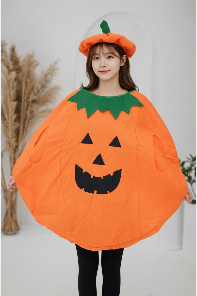  бесплатная доставка ликвидация запасов Halloween тыква костюм для взрослых тыква накидка head женщина pa021-ka