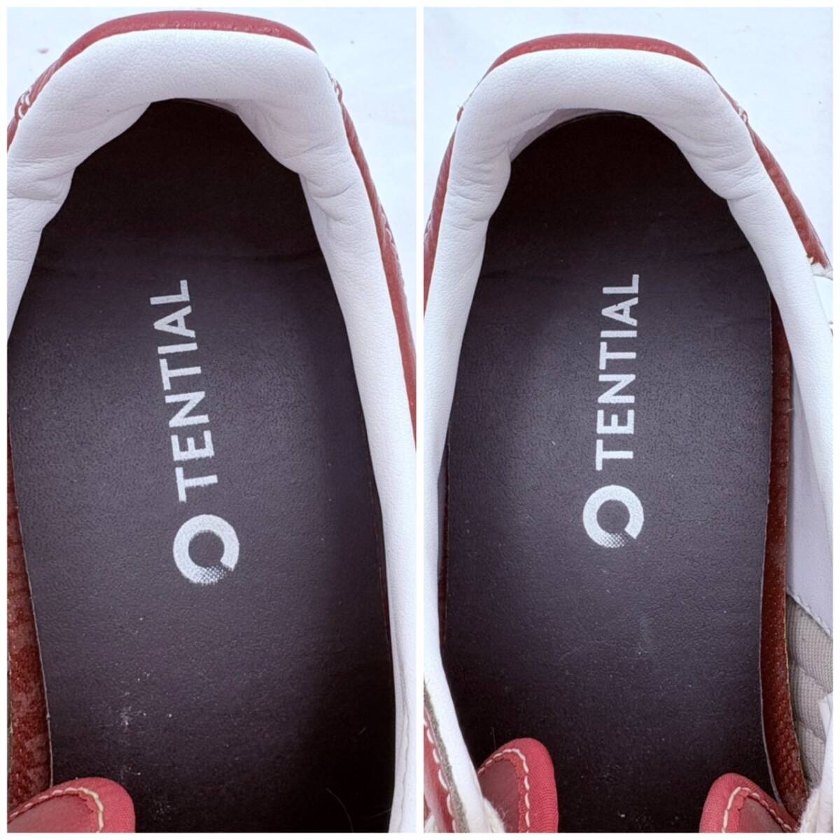 [ бесплатная доставка ] текущее состояние товар PATRICK Patrick спортивные туфли 41( примерно 26.5cm) кожа модель retro Classic TENTIAL стелька ввод 