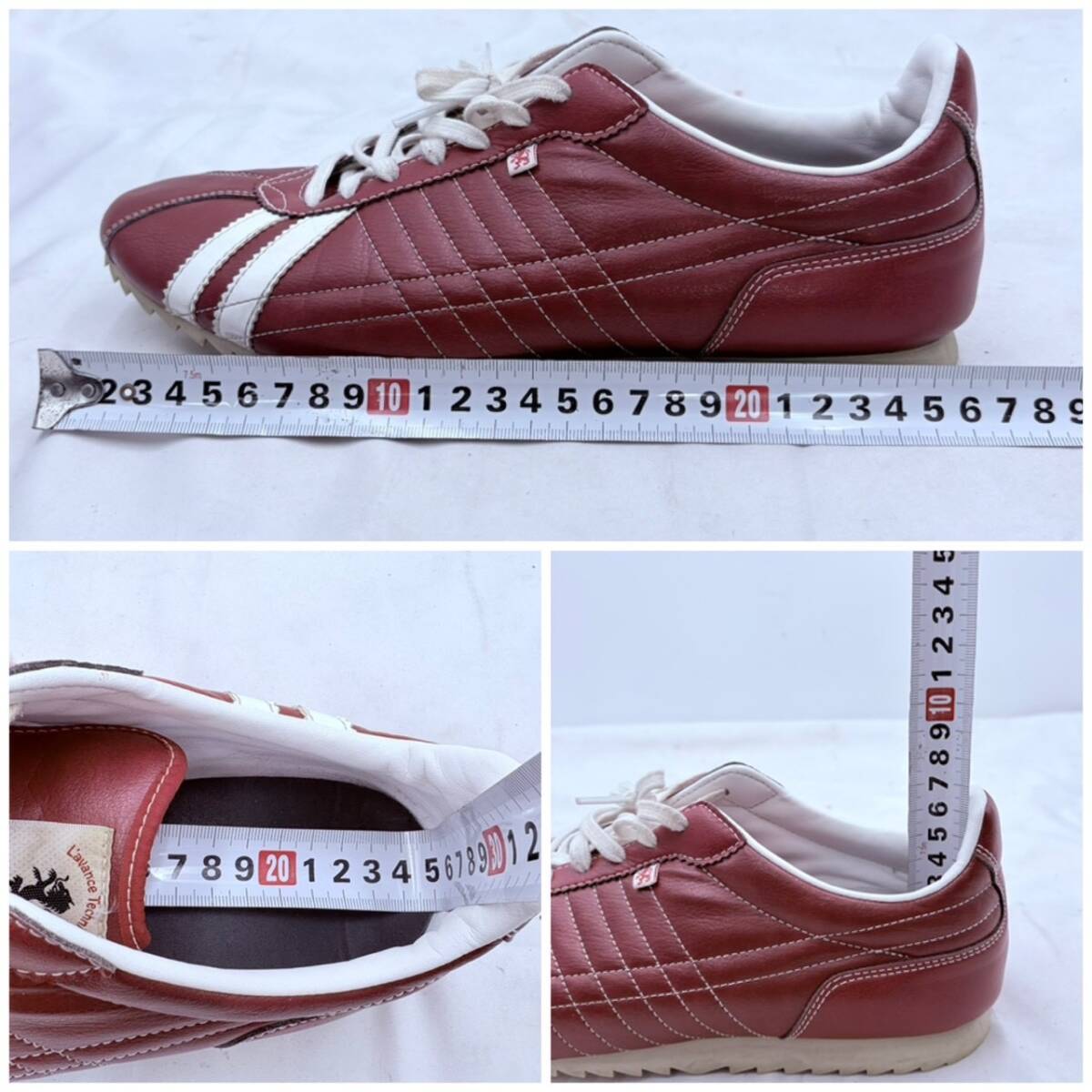 [ бесплатная доставка ] текущее состояние товар PATRICK Patrick спортивные туфли 41( примерно 26.5cm) кожа модель retro Classic TENTIAL стелька ввод 