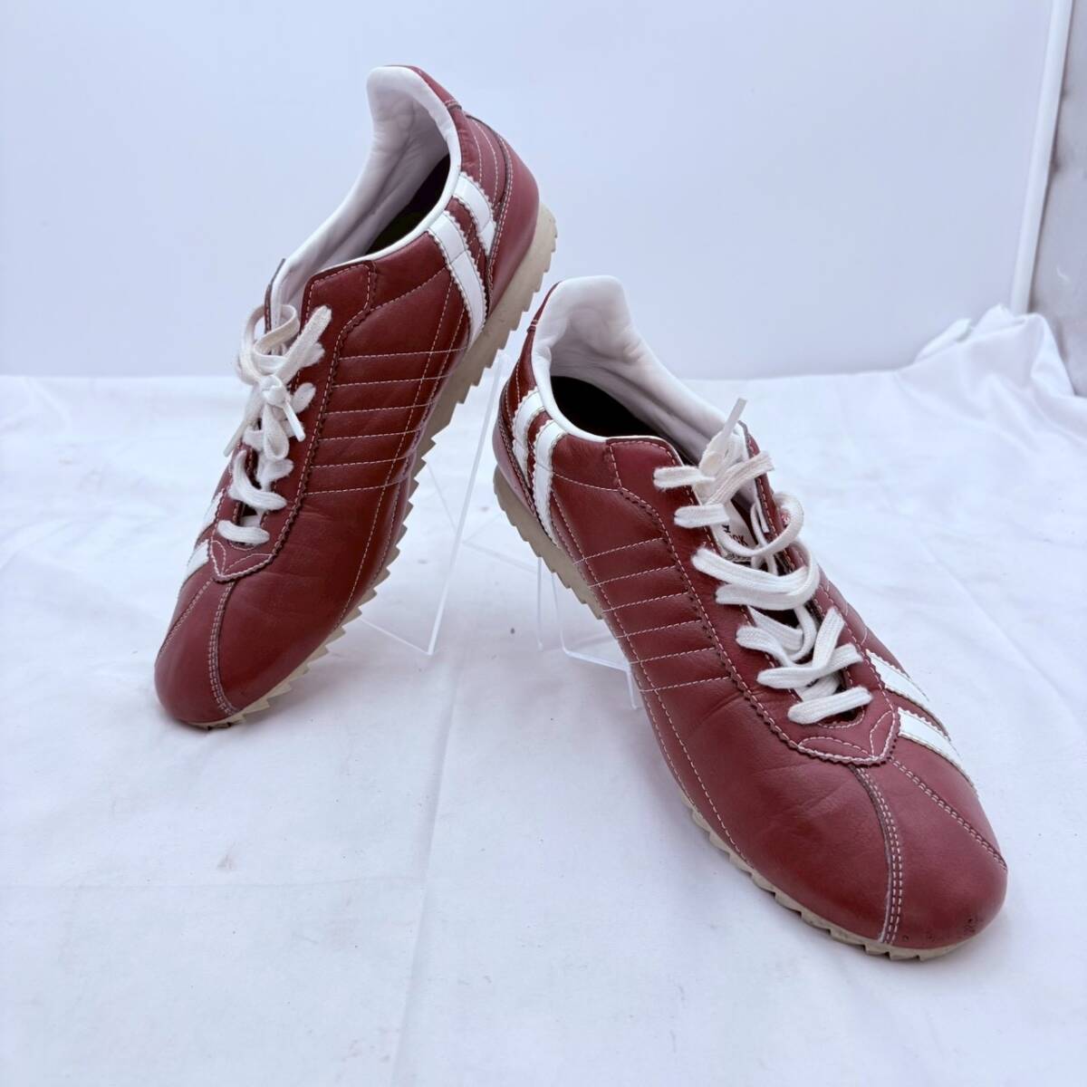 [ бесплатная доставка ] текущее состояние товар PATRICK Patrick спортивные туфли 41( примерно 26.5cm) кожа модель retro Classic TENTIAL стелька ввод 