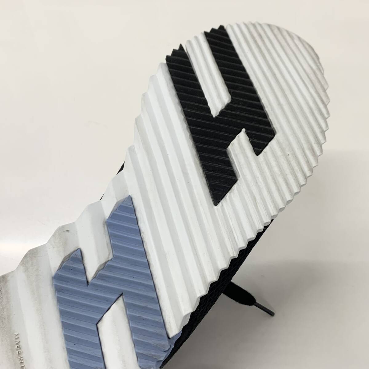 M13358 エルメス バウンシング ファブリック スエード スニーカー ブラック_画像9