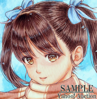 [ ручные иллюстрации ] спортивная форма / женщина высота сырой / muffler /A5[ оригинал ]