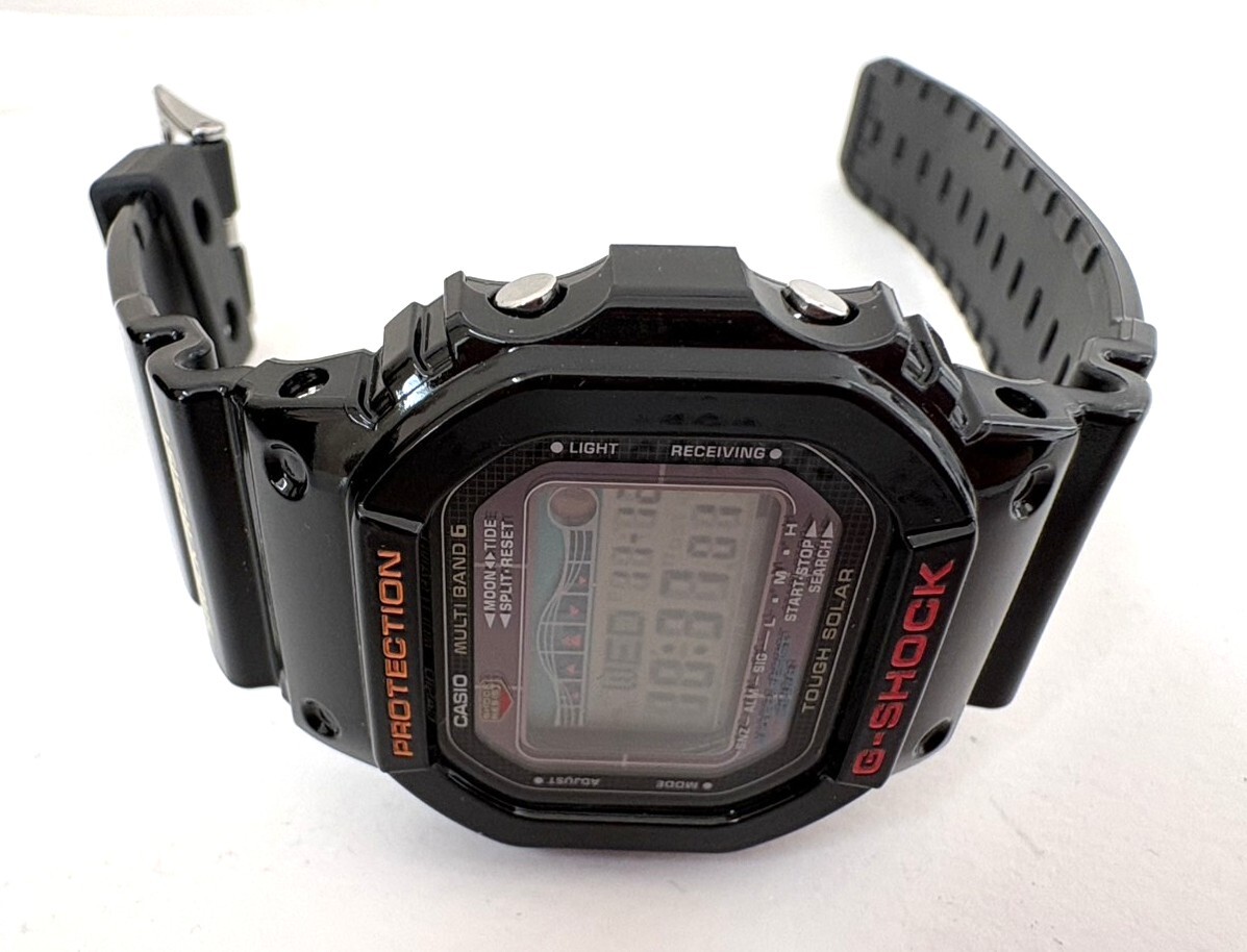 B3)100円~新品同様 CASIO/カシオ G-SHOCK G-LIDE GWX-5600-1JF タフソーラー マルチバンド6 _画像2