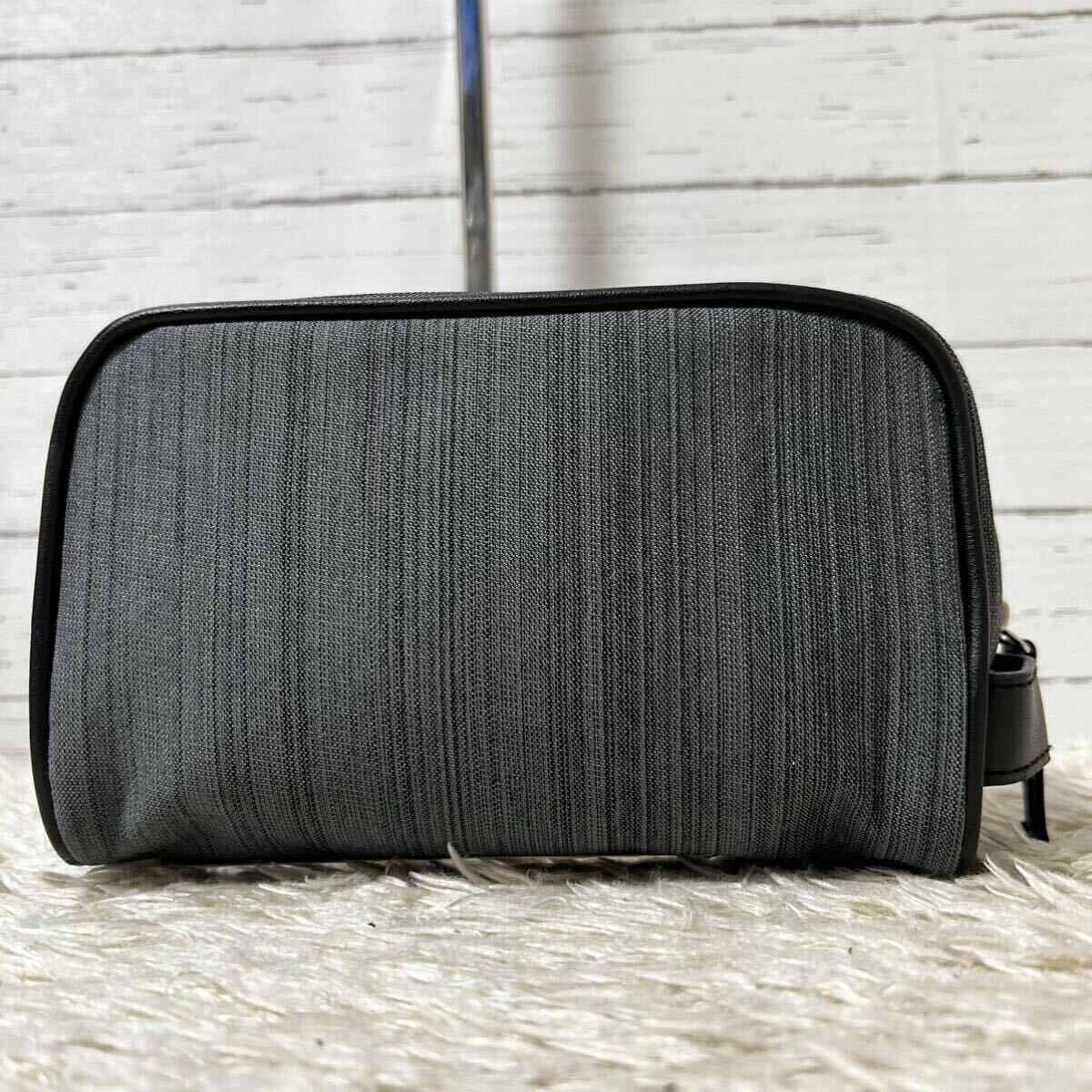 [ новый товар не использовался ]1 иен ~ BVLGARI BVLGARY ручная сумочка сумка клатч бизнес работа высококлассный парусина женский мужской 