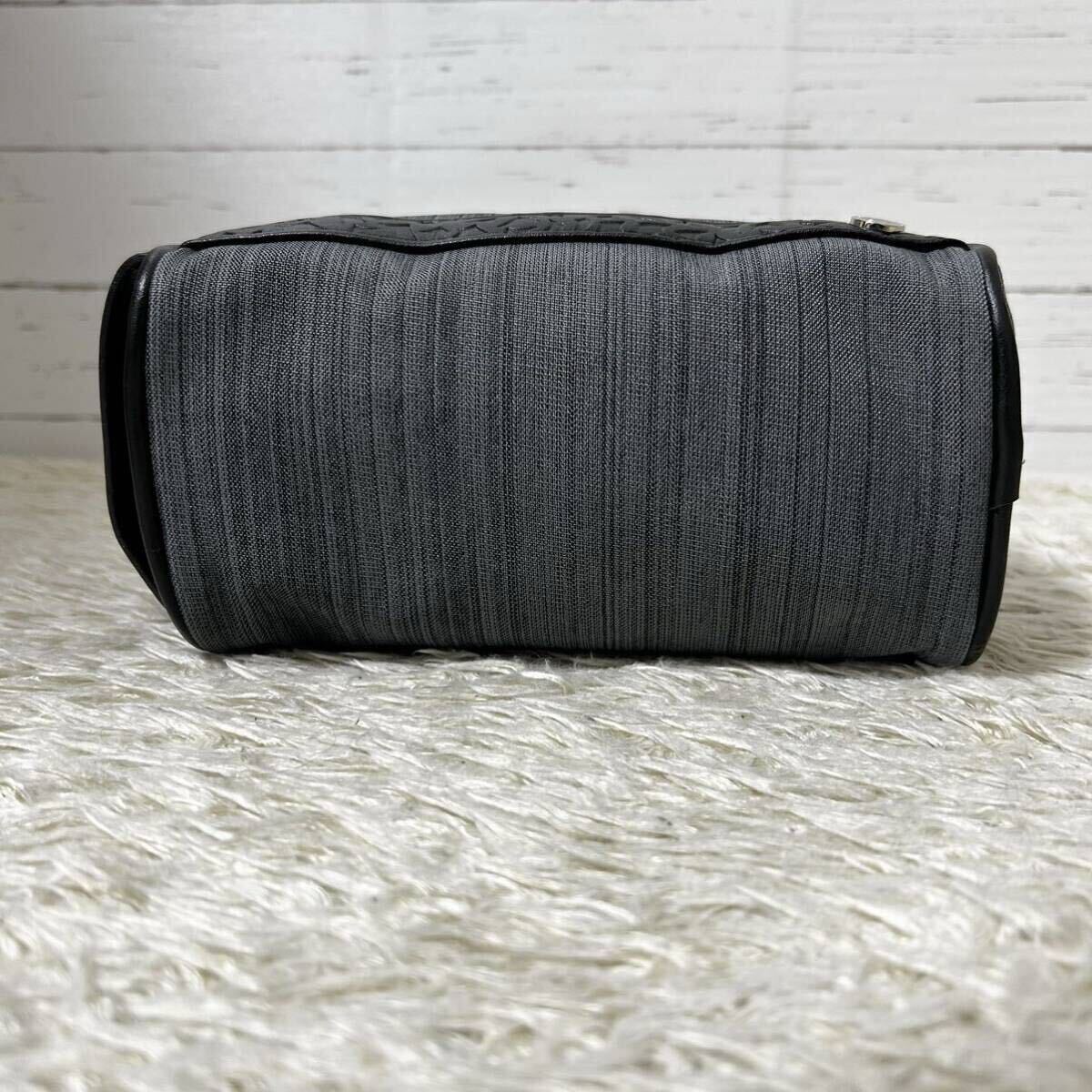 [ новый товар не использовался ]1 иен ~ BVLGARI BVLGARY ручная сумочка сумка клатч бизнес работа высококлассный парусина женский мужской 