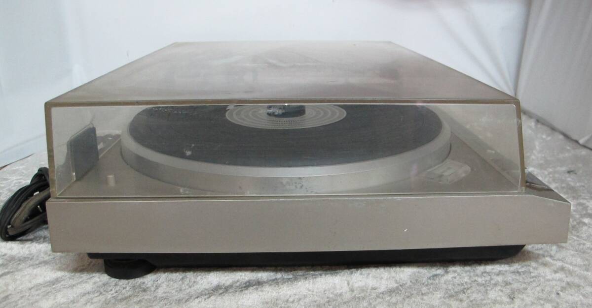 ■T11-128 Victor(ビクター) STEREO RECORD PLAYER / ステレオ レコード プレーヤー 【 QL-F5 】 ターンテーブル 昭和レトロ アンティーク_画像3