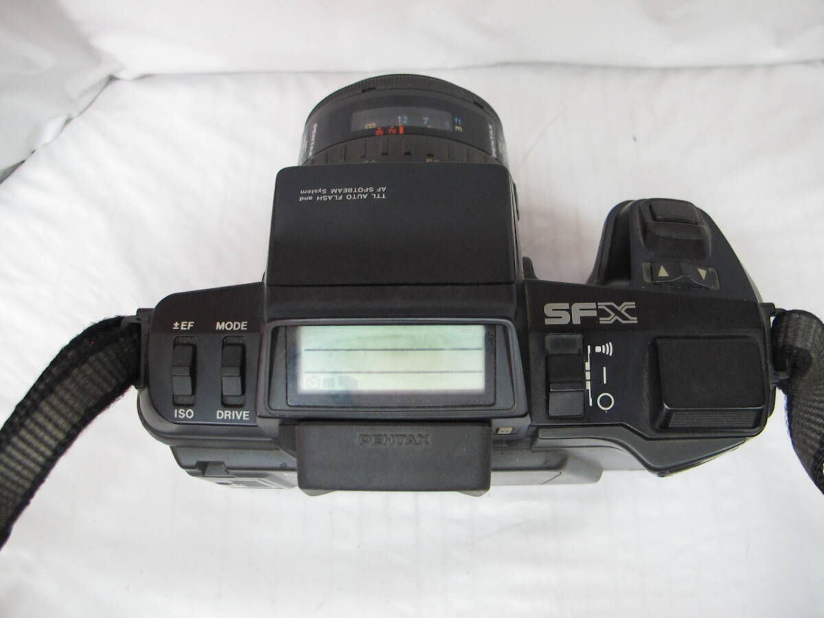 ■T11-76 PENTAX(ペンタックス) フィルムカメラ 【 SFX 】 smc PENTAX-F ZOOM 1:3.5-4.5 35-70㎜ フィルター/レンズキャップ付き_画像4